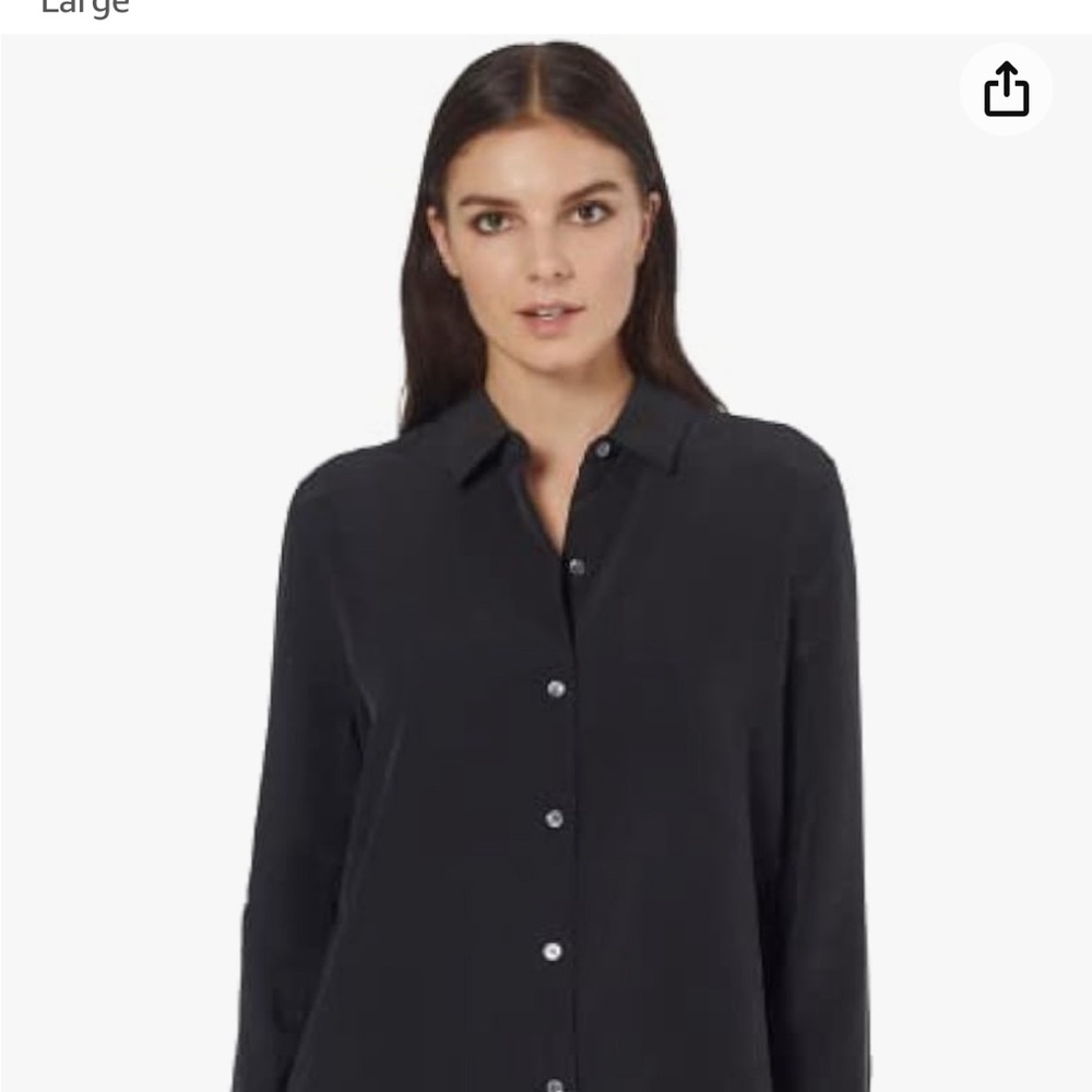 EQUIPMENT Women's Essential Shirt, True Black